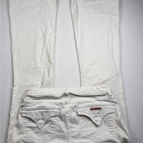 Hudson Jeans Size 27 Women's White Flare Jeans - Picture 3 of 4